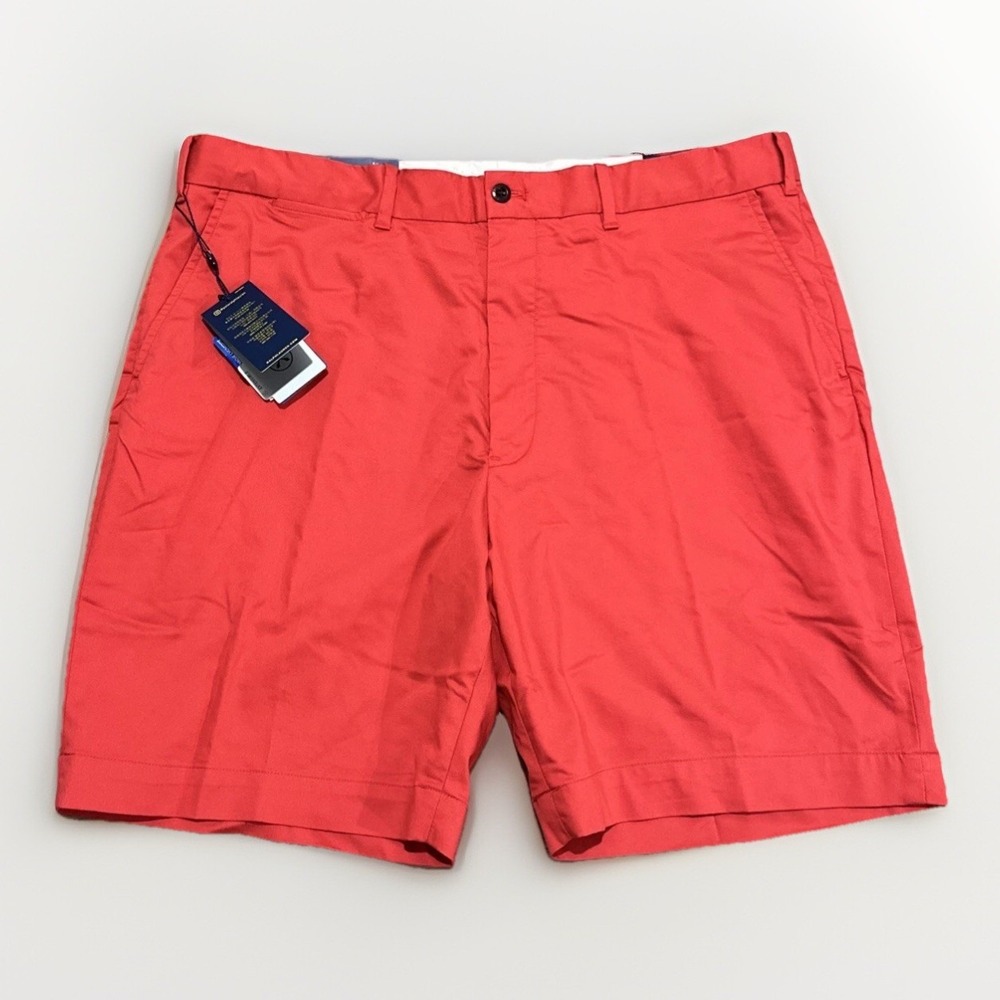 Polo Ralph Lauren Shorts Mens 38 Golf Classic Fit Chino Moisture Wicking Red